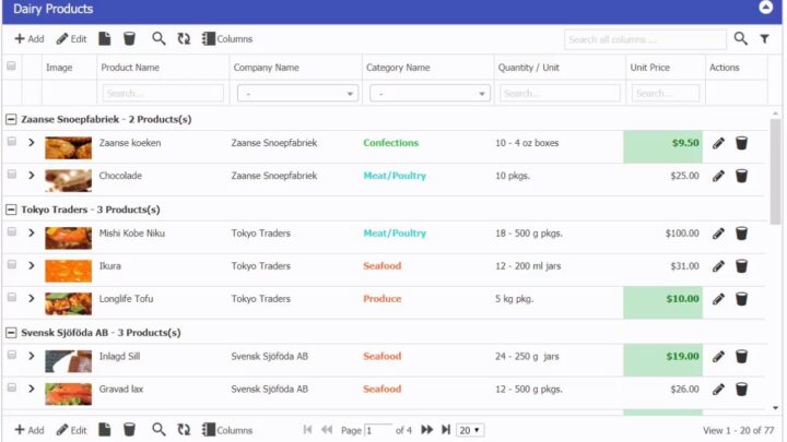 phpgrid.org Integration