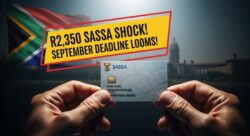 Thousands of Families Fear Losing R2,350 SASSA Income as September Risk Grows