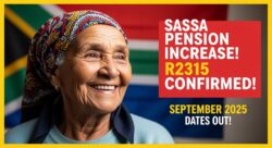 R2,315 Old Age Pension Confirmed: September 2025 SASSA Grant Payment Dates Released to Public