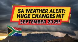 South Africa September 2025 Weather: Regions Under Warning