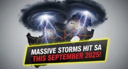 South Africans Advised to Prepare: Weekend of Storms and Cold Front in September 2025 Confirmed